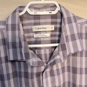 Bundle 3 Men shirts for $30- Calvin Klein non iron shirt size L